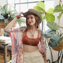 Paisley Floral Patchwork Kimono