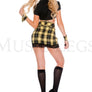 Black and Yellow School Girl Costume