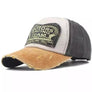 Washed Distressed Cotton Baseball Caps