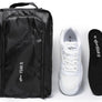 Men's High Arch Firm Support All-In-One Black Walking Shoes, Comfort & Performance Style