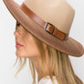 TIE DYE WIDE BRIM HAT