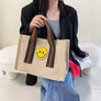 smile bucket cross bag- multi pocket Beige OS