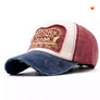 Washed Distressed Cotton Baseball Caps