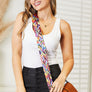 SHOMICO PU Leather Wide Strap Crossbody Bag