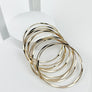 12PCS SET WIRE BANGLE BRACELET