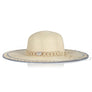 SUMMER EMBROIDERED STRAW HAT