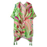 DIONA J FLORAL PRINT KIMONO ONE SIZE COLOR PURPLE