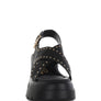 Nambo Stud Embellished Block Heel Sandals