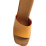 Scandal Slip On Block Heel Sandals