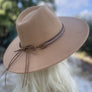 WIDE BRIM DANDY PANAMA HAT FOR WOMEN
