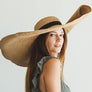 Wide Brim Beach Summer Sun FLOPPY STRAW HAT