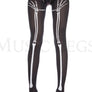 Skeleton hand tights