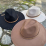 WIDE BRIM DANDY PANAMA HAT FOR WOMEN