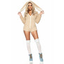 Cuddle Bunny Costume Beige Size 3XL