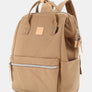 Himawari Waterproof Design Arcuate Shoulder Strap Backpack Bag with Handles