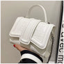 Women Girl Lady Mini Croc Alligator Crossbody Chain Leather Bag Handbag - Small Neon Tone, Adjustable Shoulder Strap, Stylish & Compact Clutch