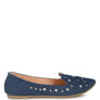 Olesia Stud Emebllished Ballet Flats