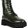 Molsh Faux Leather Ankle Biker Boots