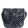 DIONA J WOMEN'S STYLISH DENIM TEXTURE CROSSBODY BAG COLOR DENIM