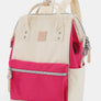 Himawari Water Resistant Canvas Backpack Bag with Side Pockets