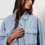 BiBi Button Down Stitch Detail Shirt with Chest Pockets