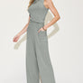 Basic Bae Full Size Ribbed Tank and Wide Leg Pants Set
