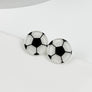VARIETY OF SPORTS BALL EPOXY STUD EARRINGS