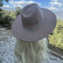WIDE BRIM DANDY PANAMA HAT FOR WOMEN