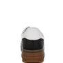 Knockout Faux Leather Lace-Up Sneakers