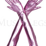 Extra long metallic gloves