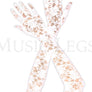 Extra long lace gloves