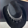 Cowboy hat with Embellishment