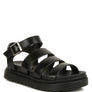Belcher Faux Leather Buckle Detail Sandals