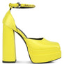 MARTINI Sky High Rampwalk Satin Sandals