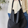 SHOMICO Vegan Leather Handbag with Pouch