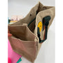 smile bucket cross bag- multi pocket Beige OS