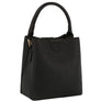 DIONA J WOMEN'S FASHION TEXTURED HANDLE CROSSBODY BAG COLOR BLACK