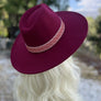 WIDE BRIM DANDY PANAMA HAT FOR WOMEN