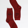 Smiley Face Crew Socks