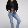 Corduroy Zip-Up Jacket