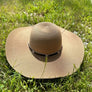 Floppy Straw Sun Hat WIth Strap