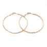 Textured Hoop Earring