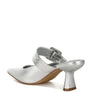 Bismi Large Buckle Kitten Heel Mules