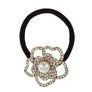RHINESTONE FOWER HAIR TIE