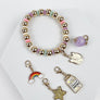 VARIETY CHARM ENAMEL BRACELET SET