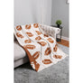 FOOTBALL REVERSIBLE THROW BLANKET