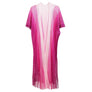DIONA J TWO TONE LUREX KIMONO CARDIGAN ONE SIZE COLOR FUCHSIA