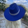 WIDE BRIM DANDY PANAMA HAT FOR WOMEN