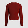 Button Down Long Sleeve T-Shirt