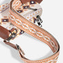 Fame Geometric Wide Strap Crossbody Bag